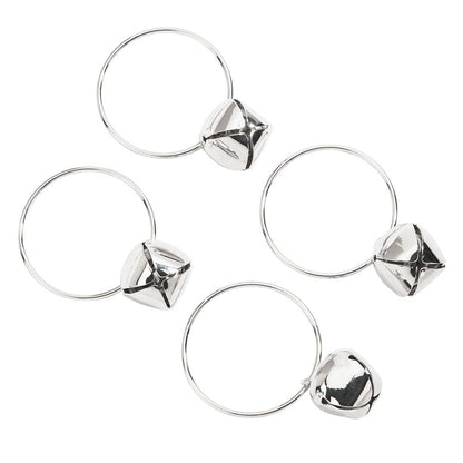 Jingle Bell Napkin Rings, Set Of 4, Np